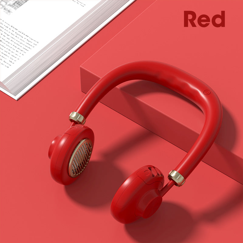Hands-Free Bladeless Neck Fan | Lightweight Portable Cooling Device