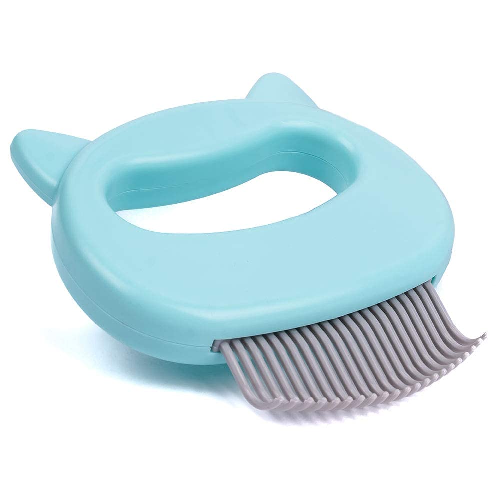 Pet Grooming Comb — 2-in-1 Deshedding Brush & Massage Comb for Cats and Dogs