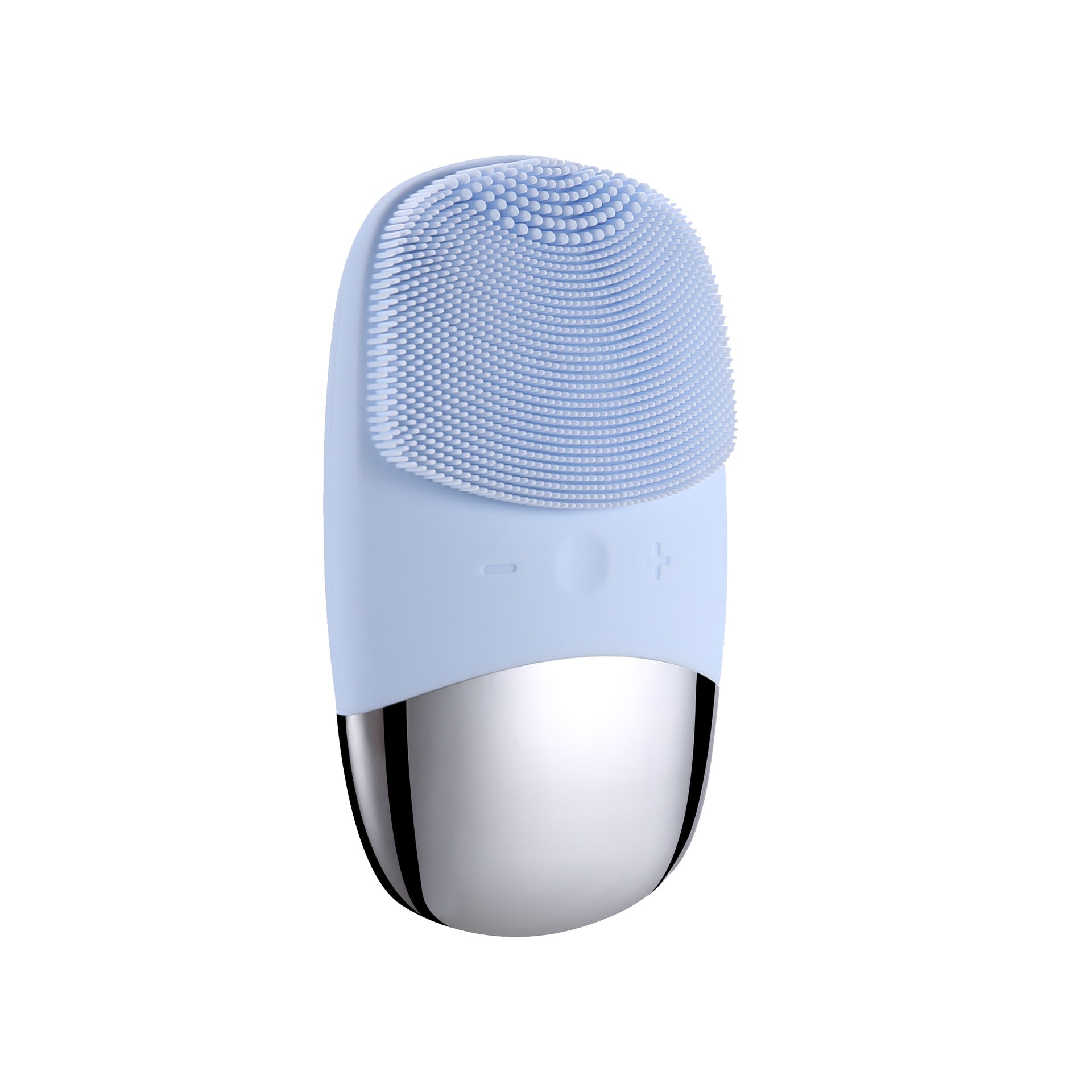 Mini Silicone Electric Facial Cleansing Brush – Waterproof Sonic Face Scrubber & Massager