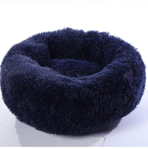 Fluffy Dog Bed — Cozy Winter Sleep for Dogs & Cats