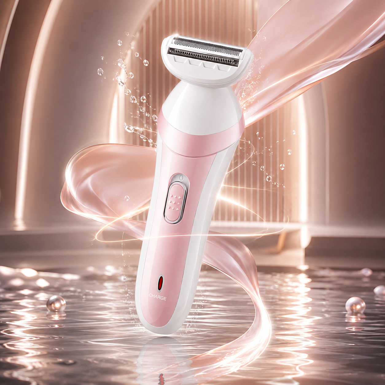 Electric Hair Remover & Trimmer Shaver Rechargeable Hair Removal Device For Women