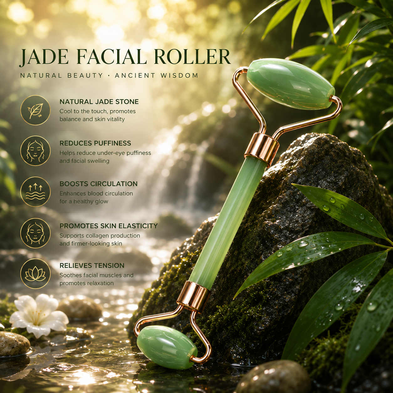 Gua Sha Stone Facial & Body Massage Tool