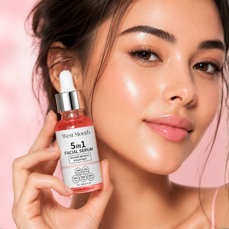 West & Month 5-in-1 Vitamin C + Niacinamide Brightening Serum
