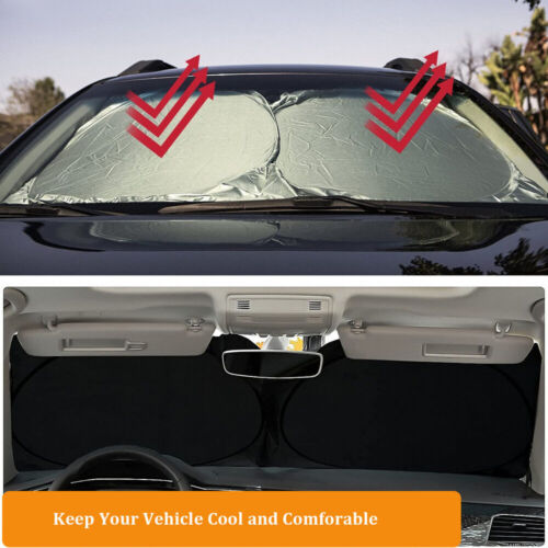 Universal Car Windshield Sunshade | Sun, Snow & Ice Protection Cover