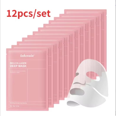 Collagen Hydrogel Face Mask Set | Overnight Hydrating, Firming & Brightening