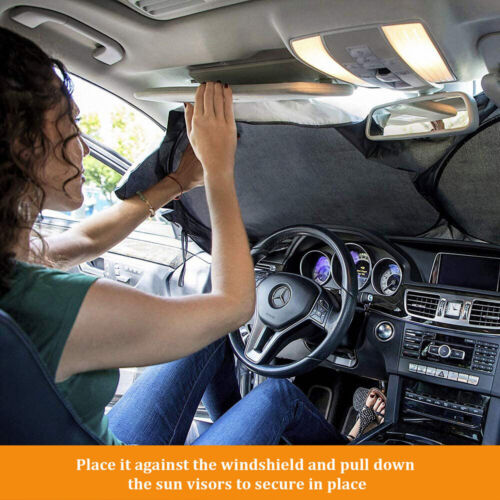 Universal Car Windshield Sunshade | Sun, Snow & Ice Protection Cover