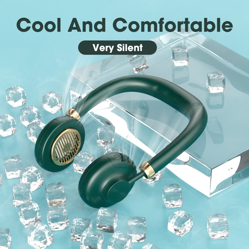 Hands-Free Bladeless Neck Fan | Lightweight Portable Cooling Device