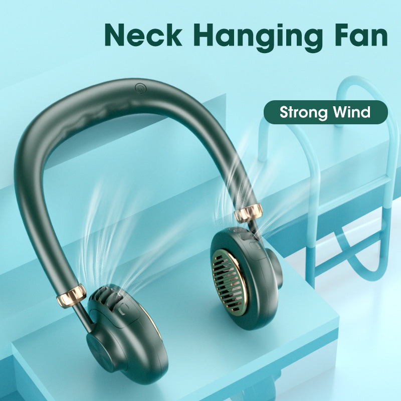 Hands-Free Bladeless Neck Fan | Lightweight Portable Cooling Device