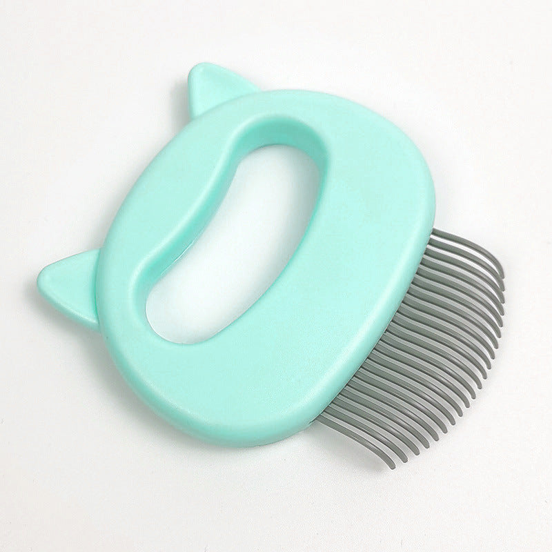 Pet Grooming Comb — 2-in-1 Deshedding Brush & Massage Comb for Cats and Dogs